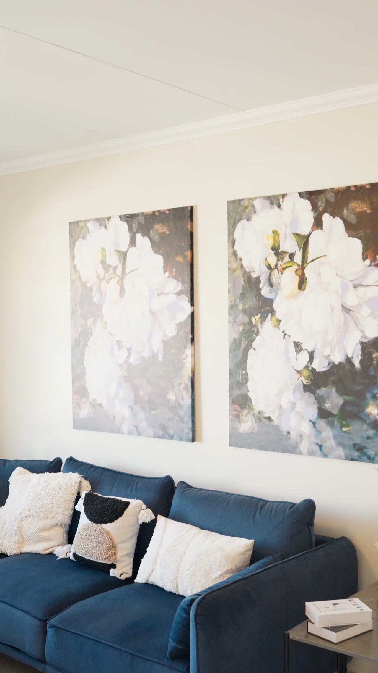 Living room of an Okamita Properties show house